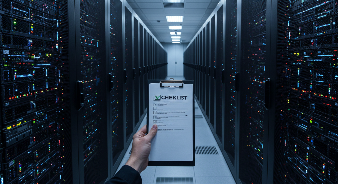 Decommissioning planning checklist